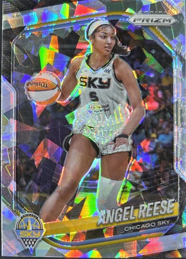2025 Panini Prizm WNBA Angel Reese [Ice] #92 card