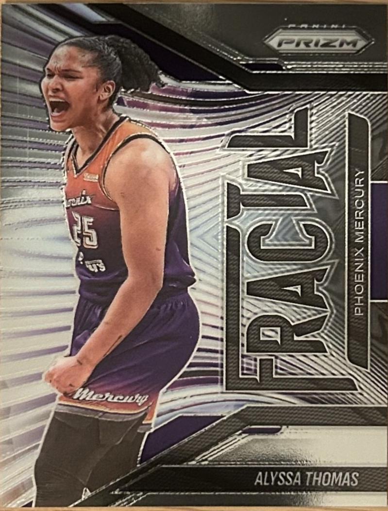 2025 Panini Prizm WNBA Fractal Alyssa Thomas #9 card