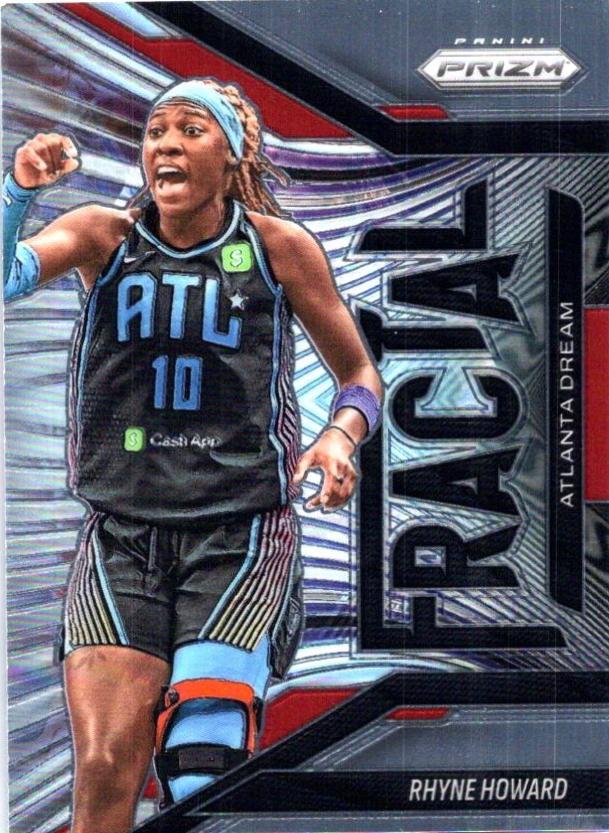 2025 Panini Prizm WNBA Fractal Rhyne Howard #5 card