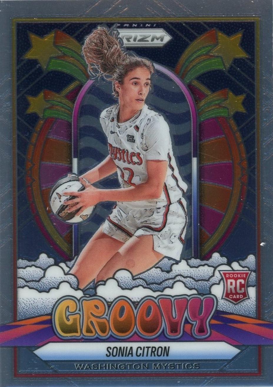 2025 Panini Prizm WNBA Groovy Sonia Citron #13 card