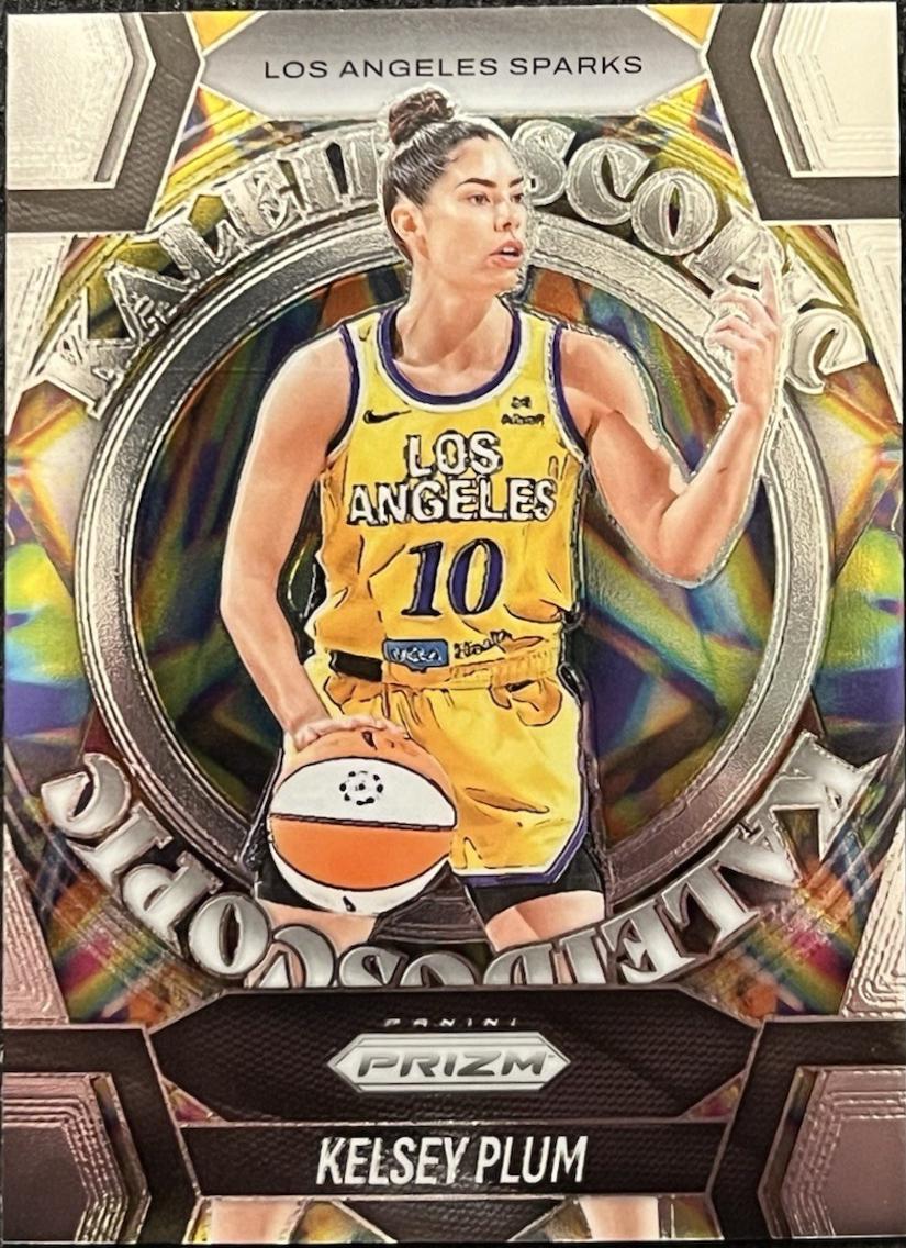 2025 Panini Prizm WNBA Kaleidoscopic Kelsey Plum #3 card