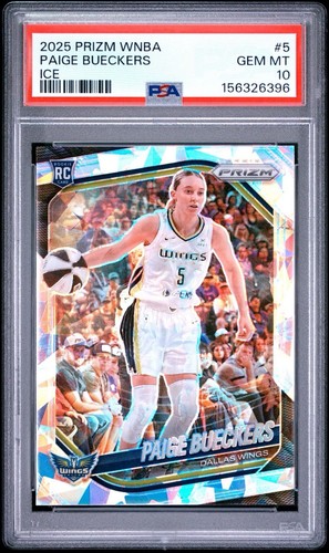 2025 Panini Prizm WNBA Paige Bueckers [Ice] #5 card