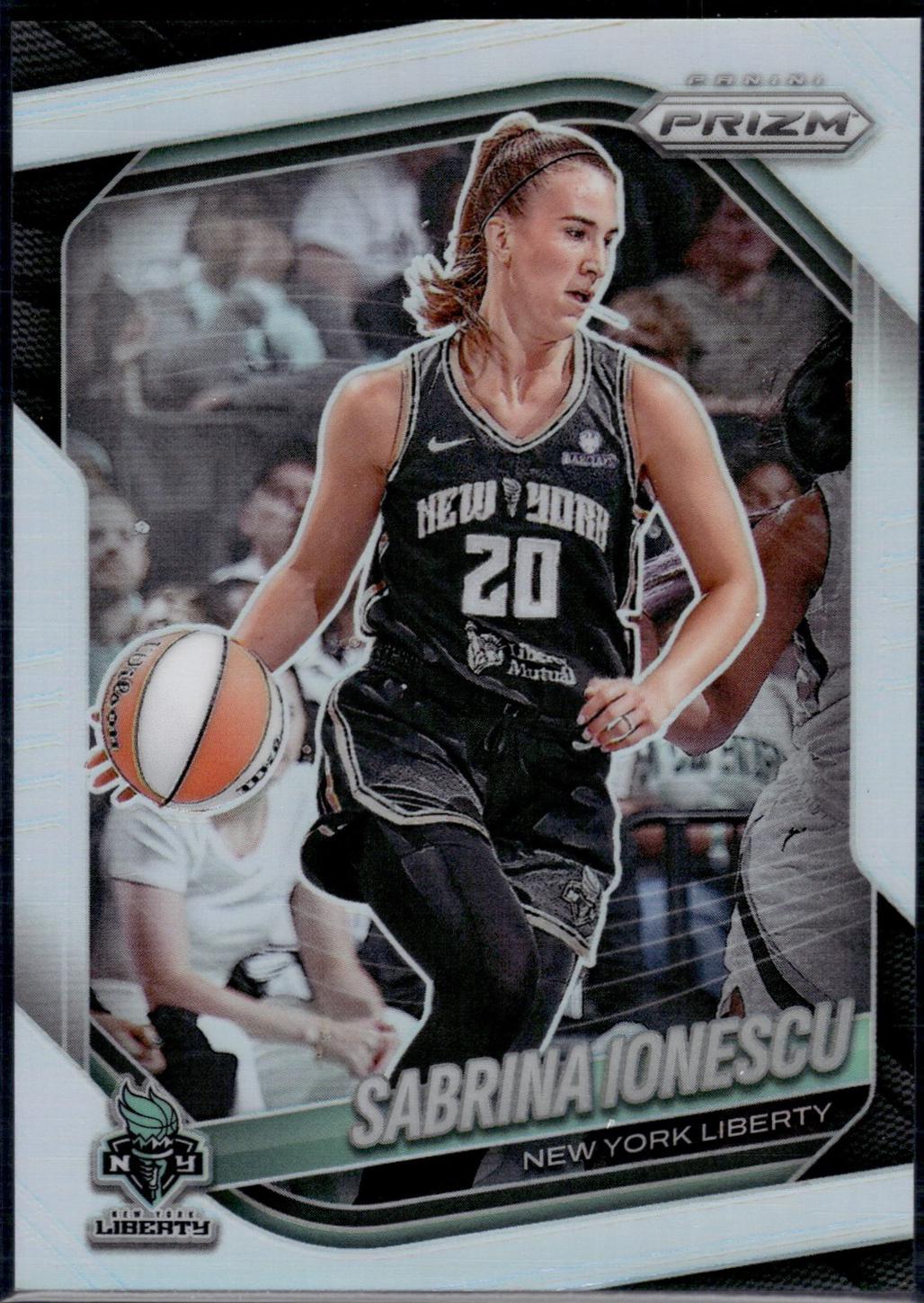 2025 Panini Prizm WNBA Sabrina Ionescu [Silver] #19 card