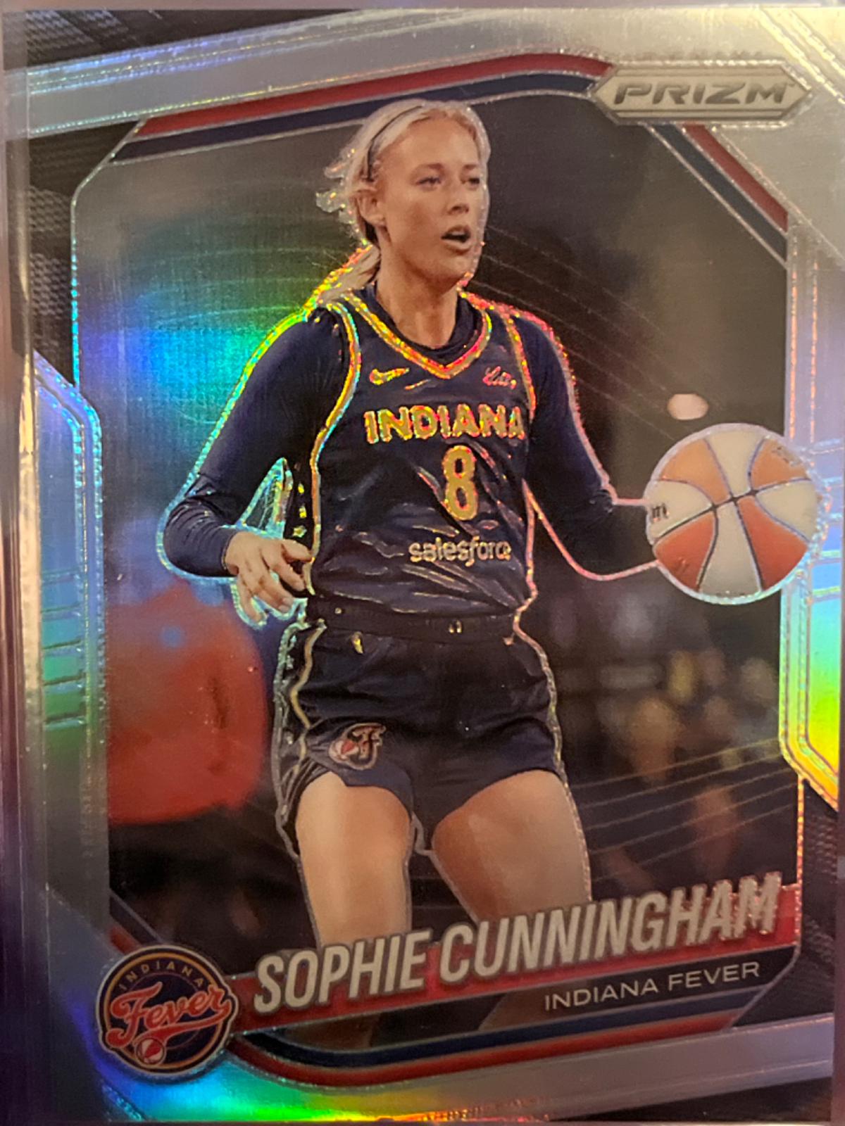 2025 Panini Prizm WNBA Sophie Cunningham [Silver] #63 card