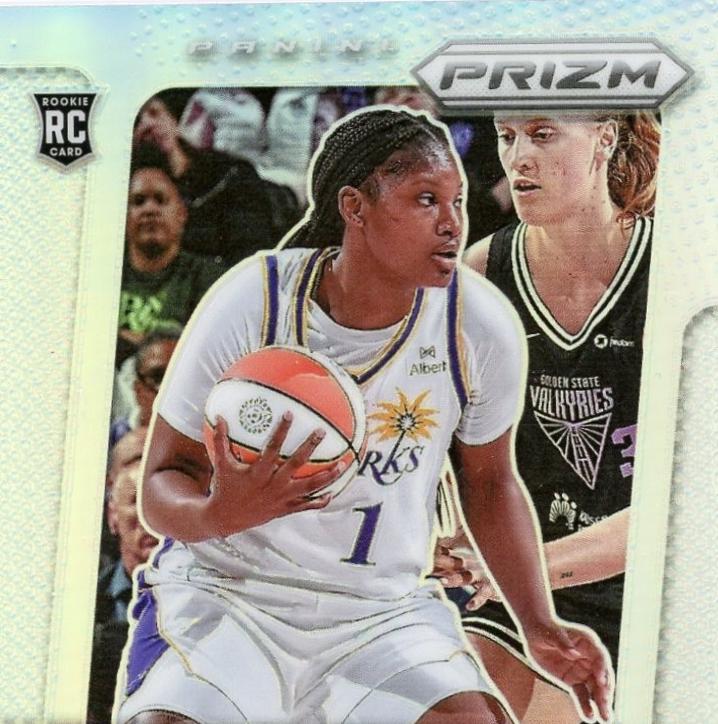 2025 Panini Prizm WNBA Throwback Signature Sania Feagin #17 card
