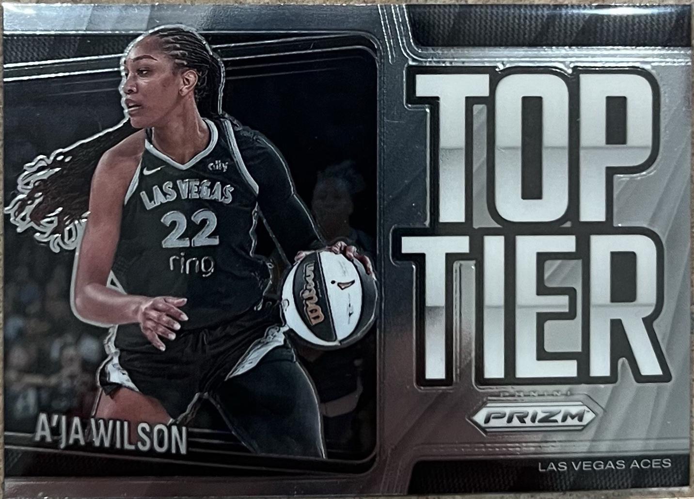 2025 Panini Prizm WNBA Top Tier A'ja Wilson #2 card