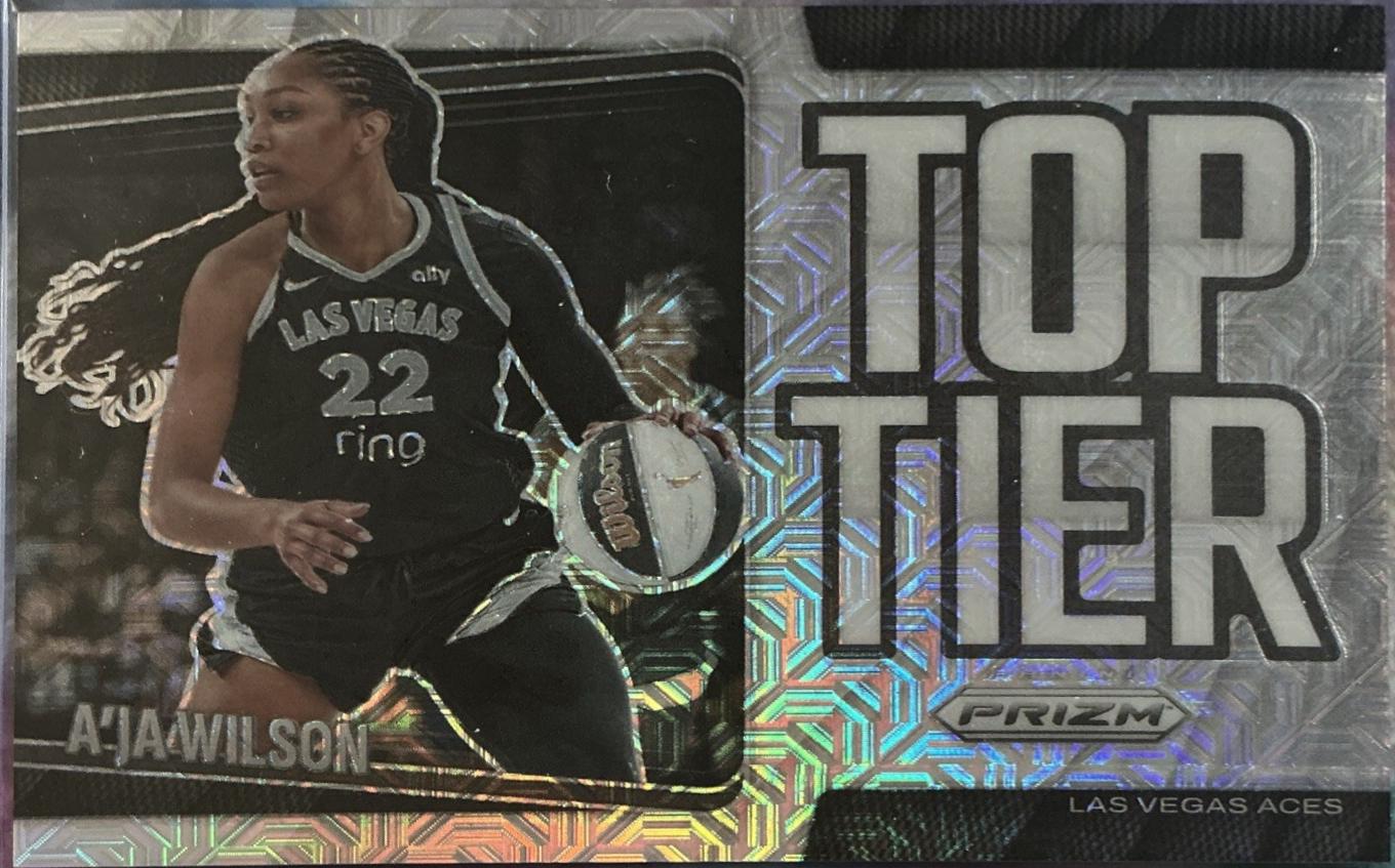2025 Panini Prizm WNBA Top Tier A'ja Wilson [Mojo] #2 card
