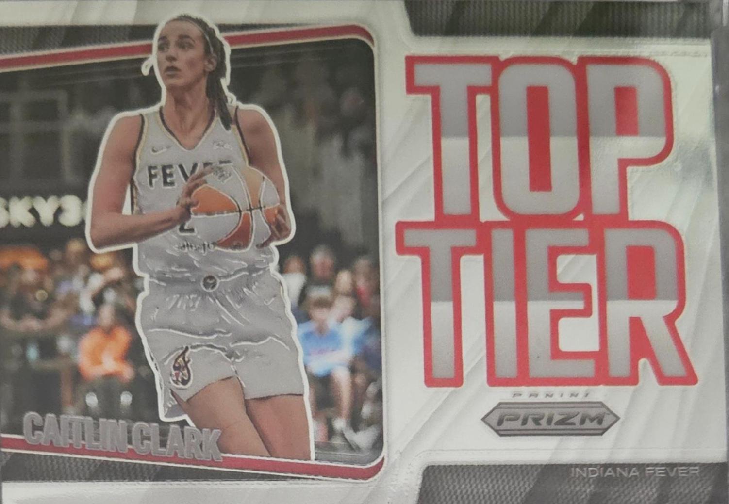 2025 Panini Prizm WNBA Top Tier Caitlin Clark #8 card