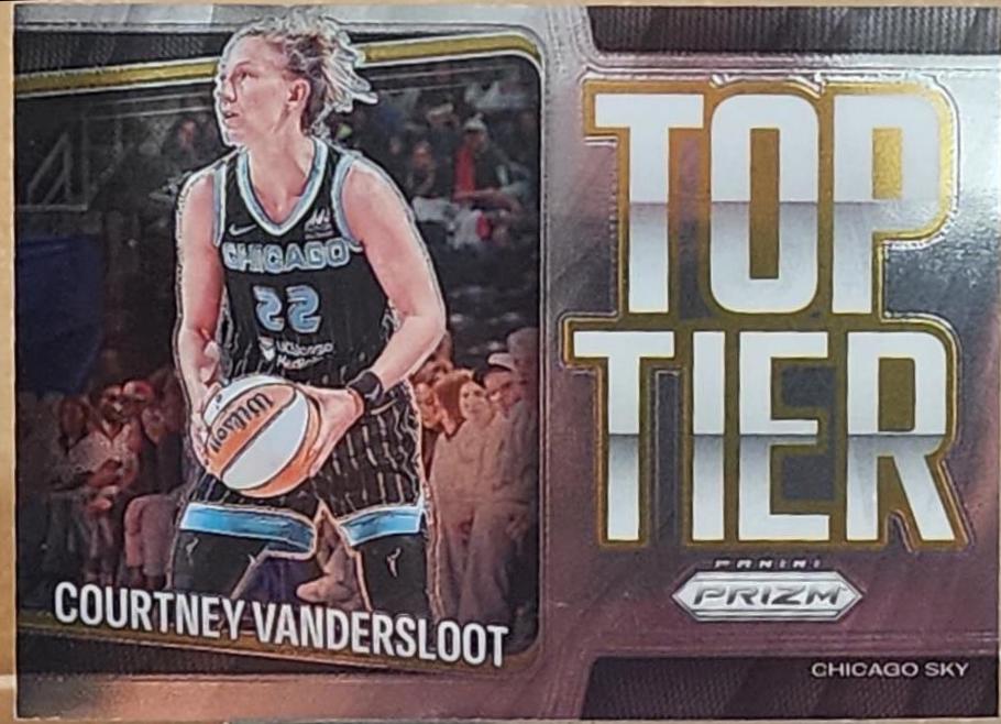 2025 Panini Prizm WNBA Top Tier Courtney Vandersloot #7 card