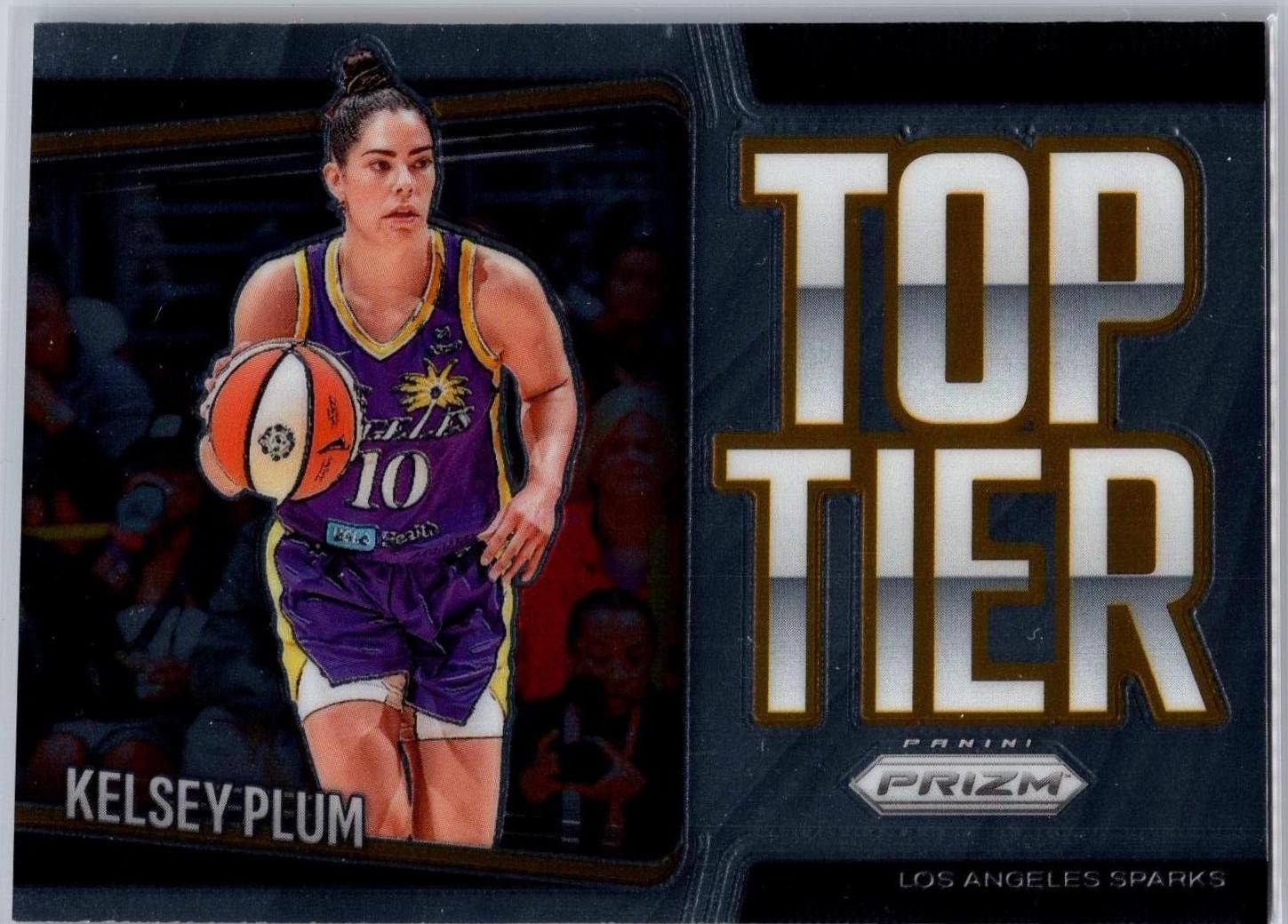 2025 Panini Prizm WNBA Top Tier Kelsey Plum #15 card