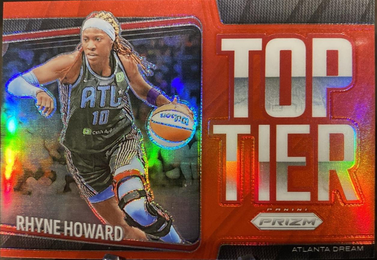 2025 Panini Prizm WNBA Top Tier Rhyne Howard [Red] #6 card