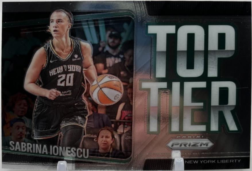 2025 Panini Prizm WNBA Top Tier Sabrina Ionescu #14 card