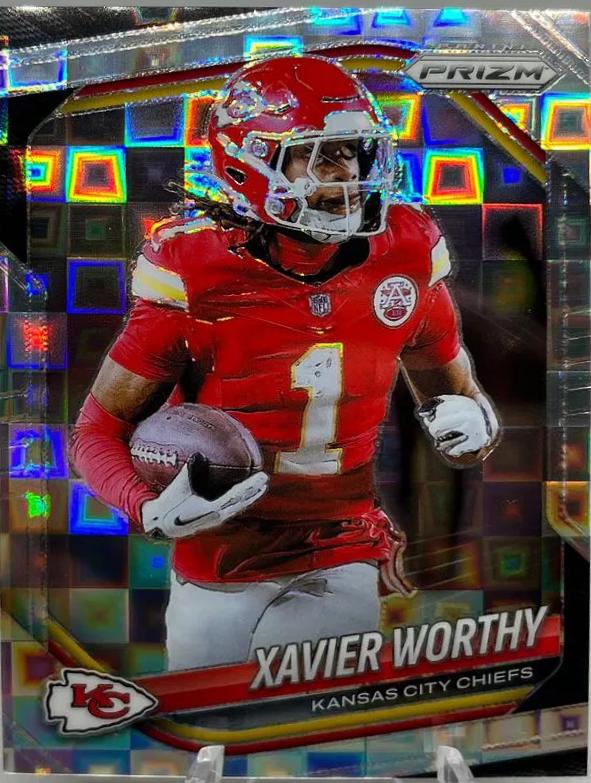 2025 Panini Prizm Xavier Worthy  [Pandora] #197 card