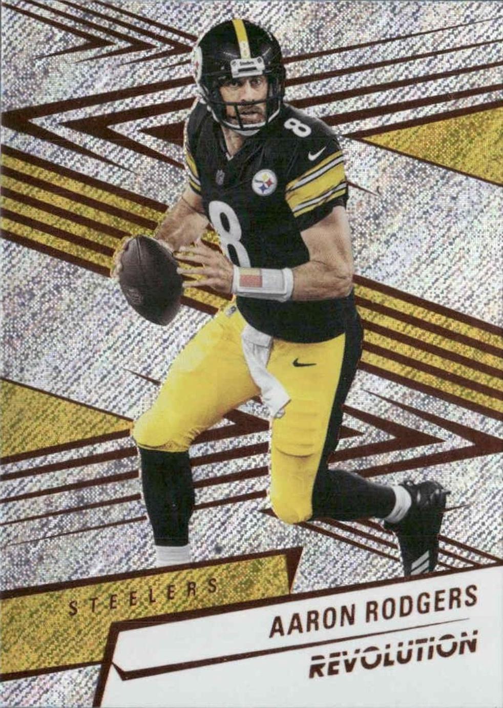 2025 Panini Revolution Aaron Rodgers #45 card