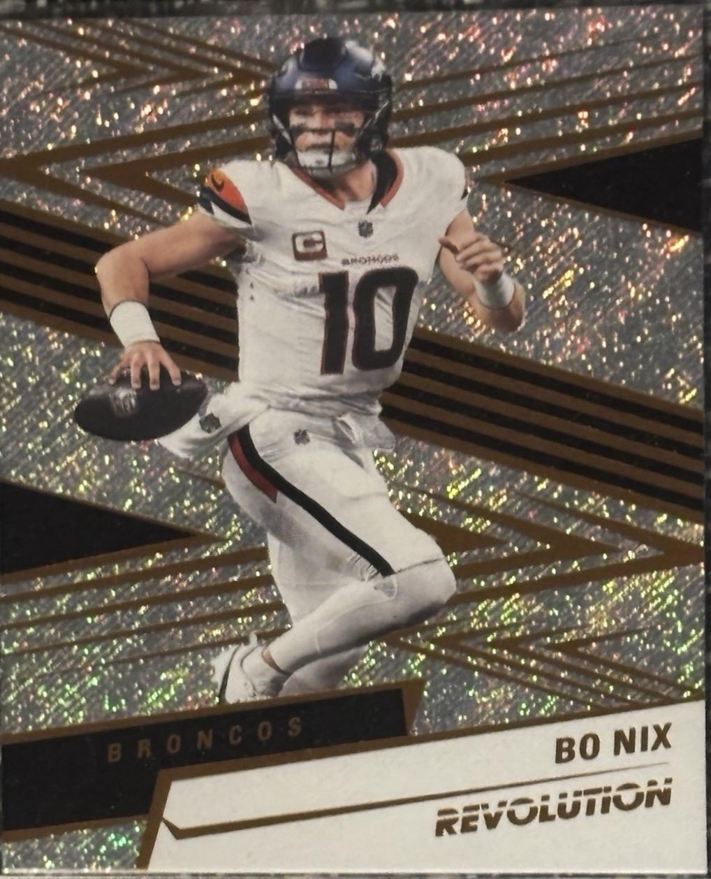 2025 Panini Revolution Bo Nix #5 card