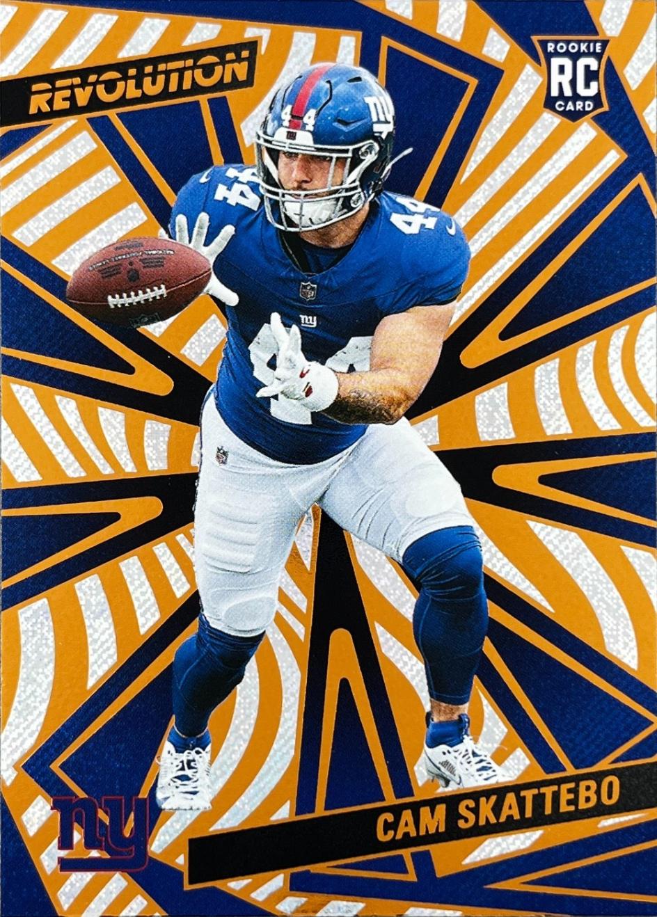 2025 Panini Revolution Cam Skattebo #207 card