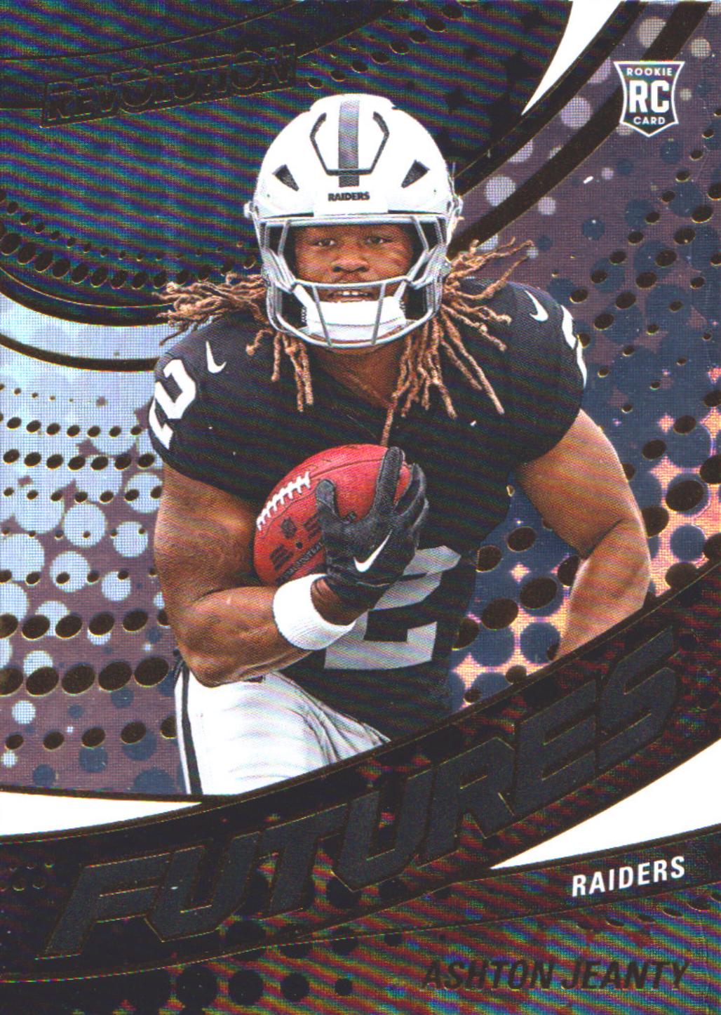 2025 Panini Revolution Futures Ashton Jeanty #18 card