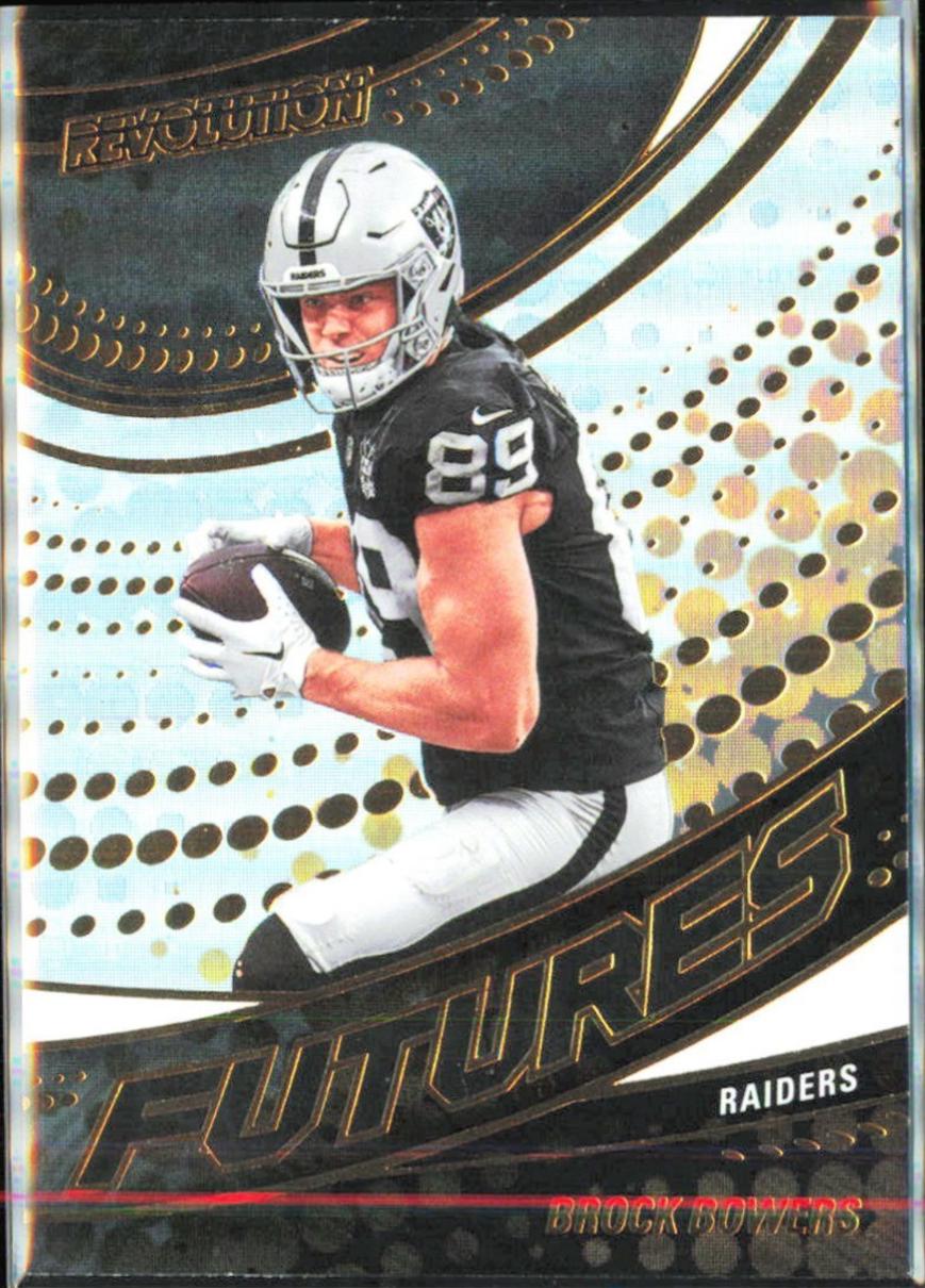2025 Panini Revolution Futures Brock Bowers #1 card