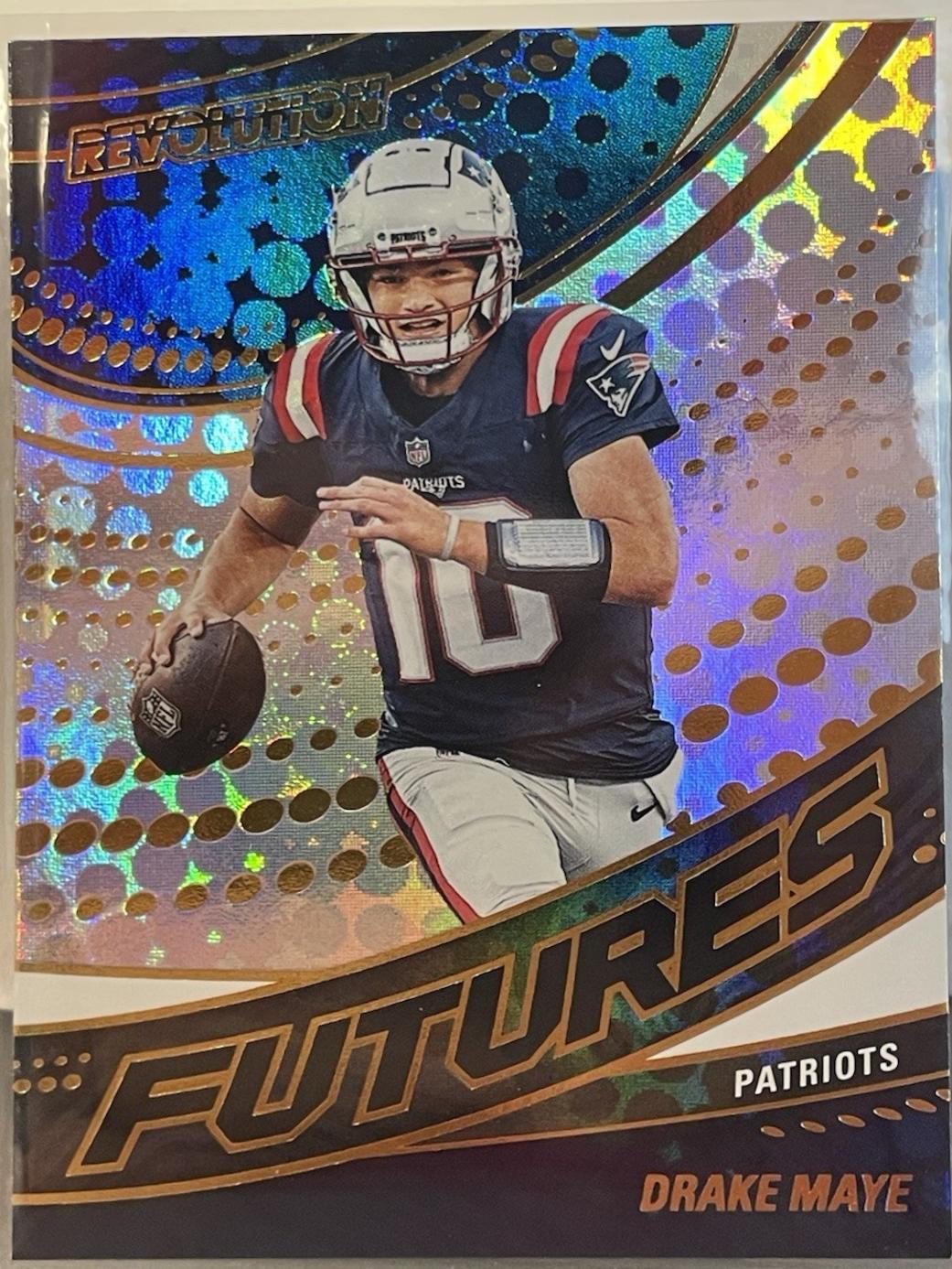 2025 Panini Revolution Futures Drake Maye #6 card