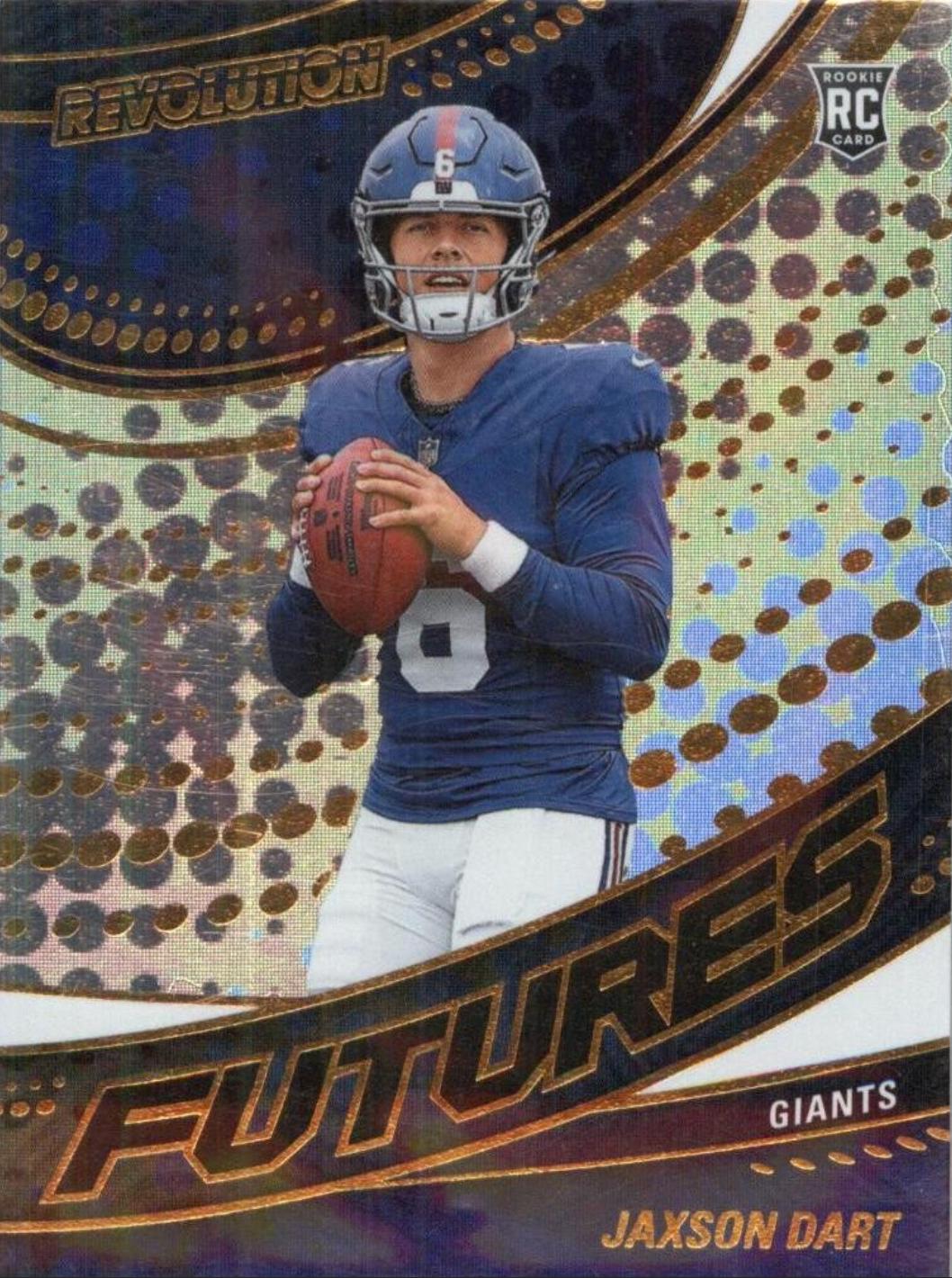 2025 Panini Revolution Futures Jaxson Dart #13 card