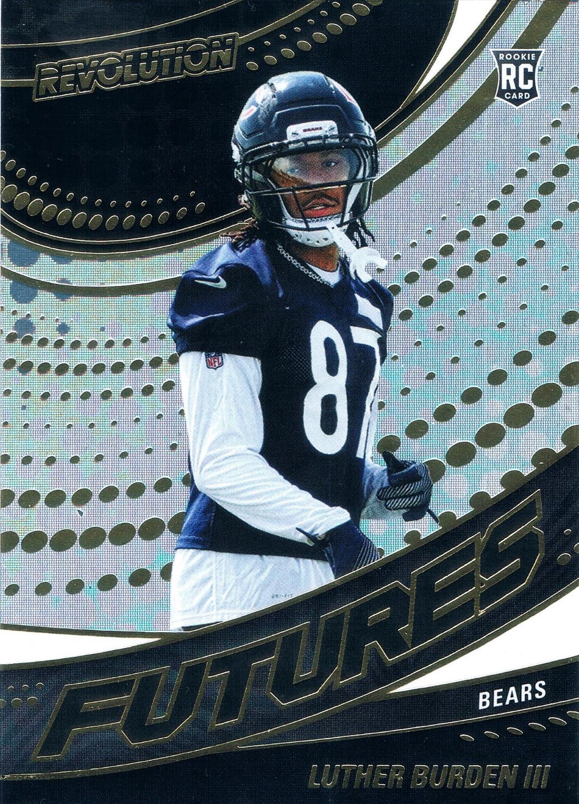 2025 Panini Revolution Futures Luther Burden III #14 card