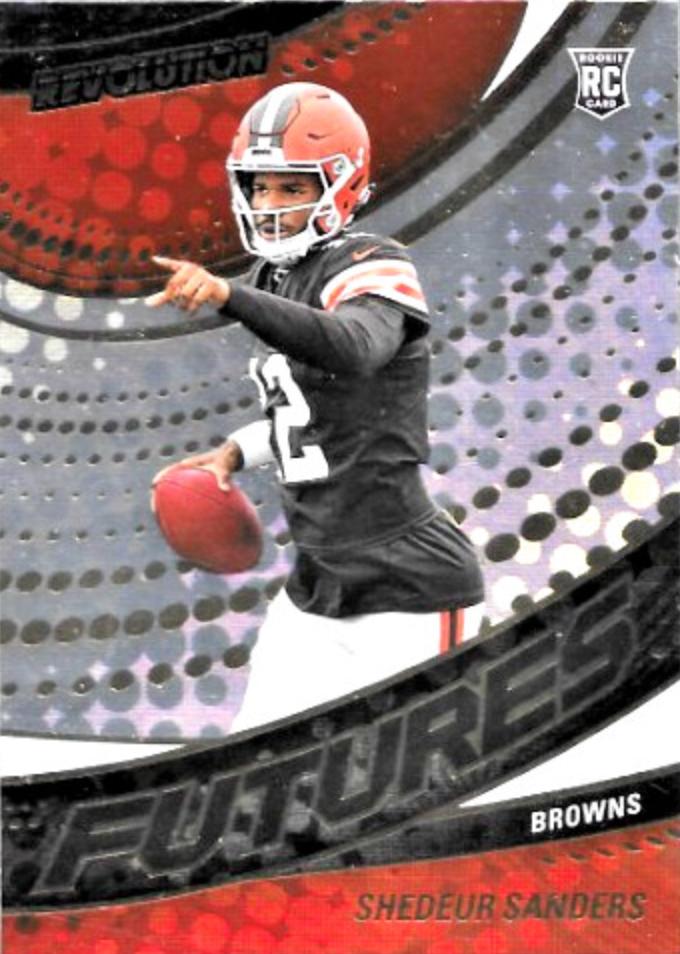 2025 Panini Revolution Futures Shedeur Sanders #19 card
