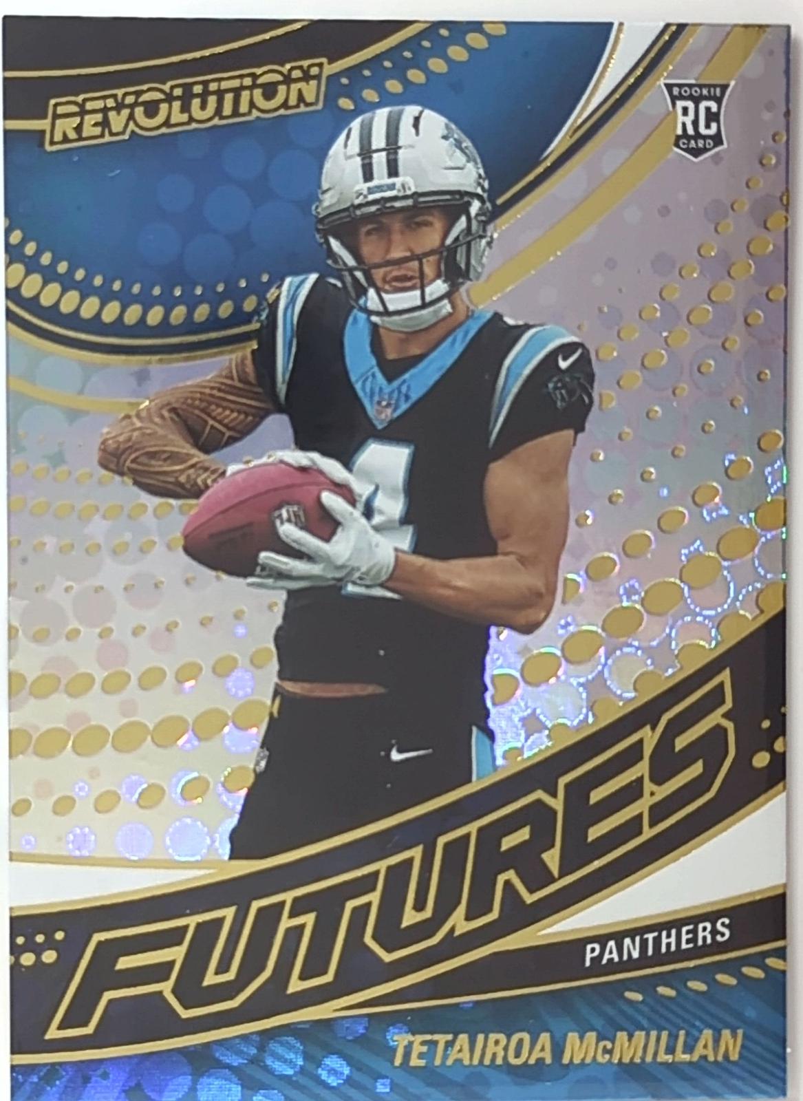 2025 Panini Revolution Futures Tetairoa McMillan #22 card