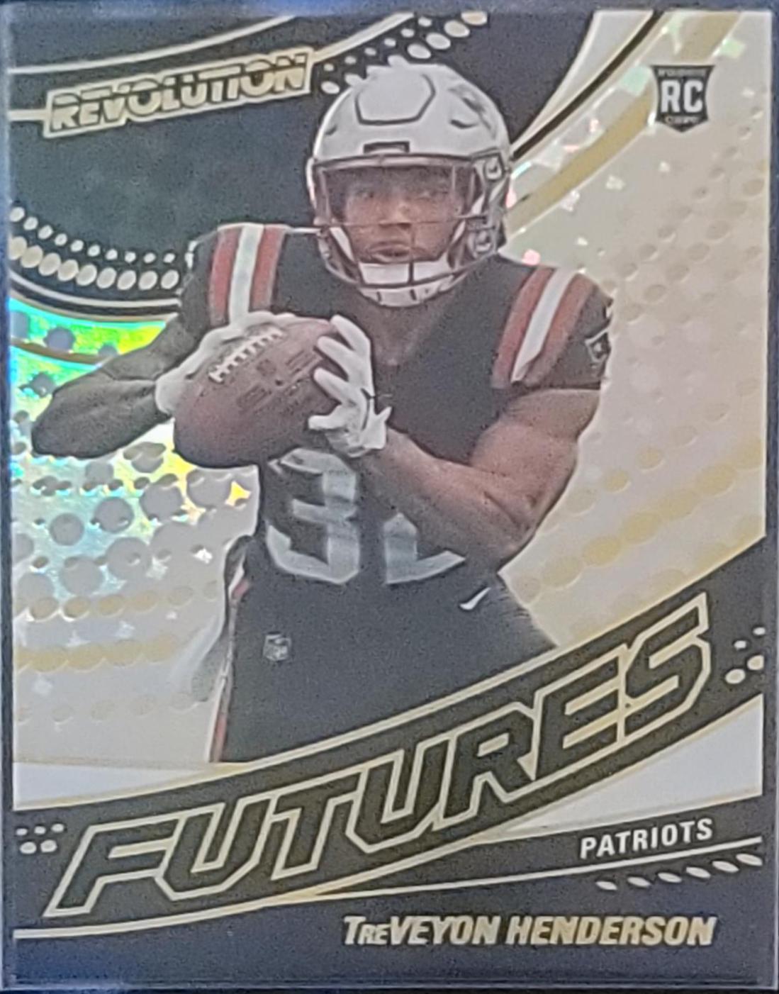 2025 Panini Revolution Futures TreVeyon Henderson #25 card