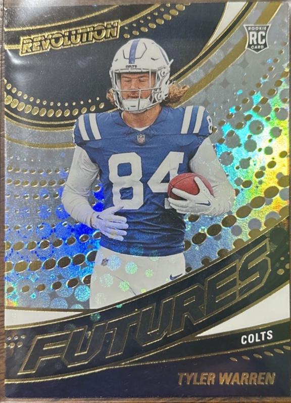 2025 Panini Revolution Futures Tyler Warren #21 card