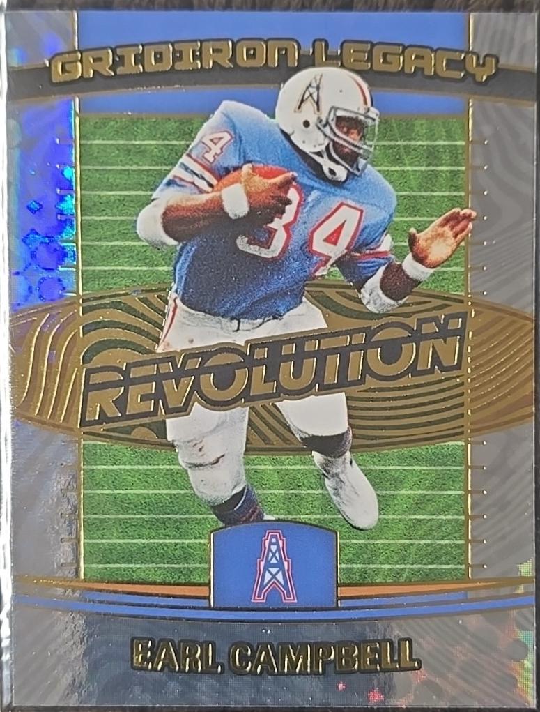 2025 Panini Revolution Gridiron Legacy Earl Campbell #2 card