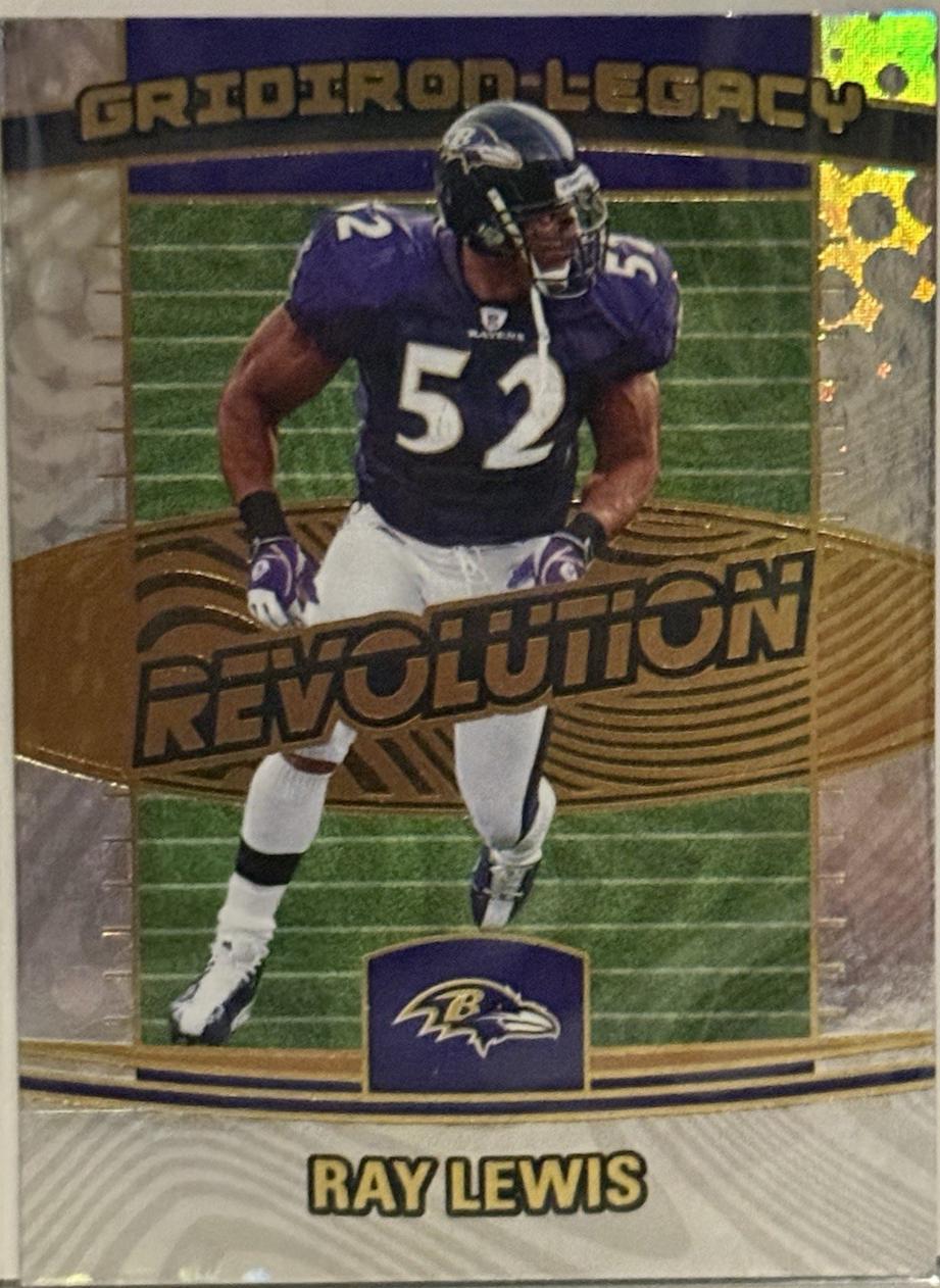 2025 Panini Revolution Gridiron Legacy Ray Lewis #23 card