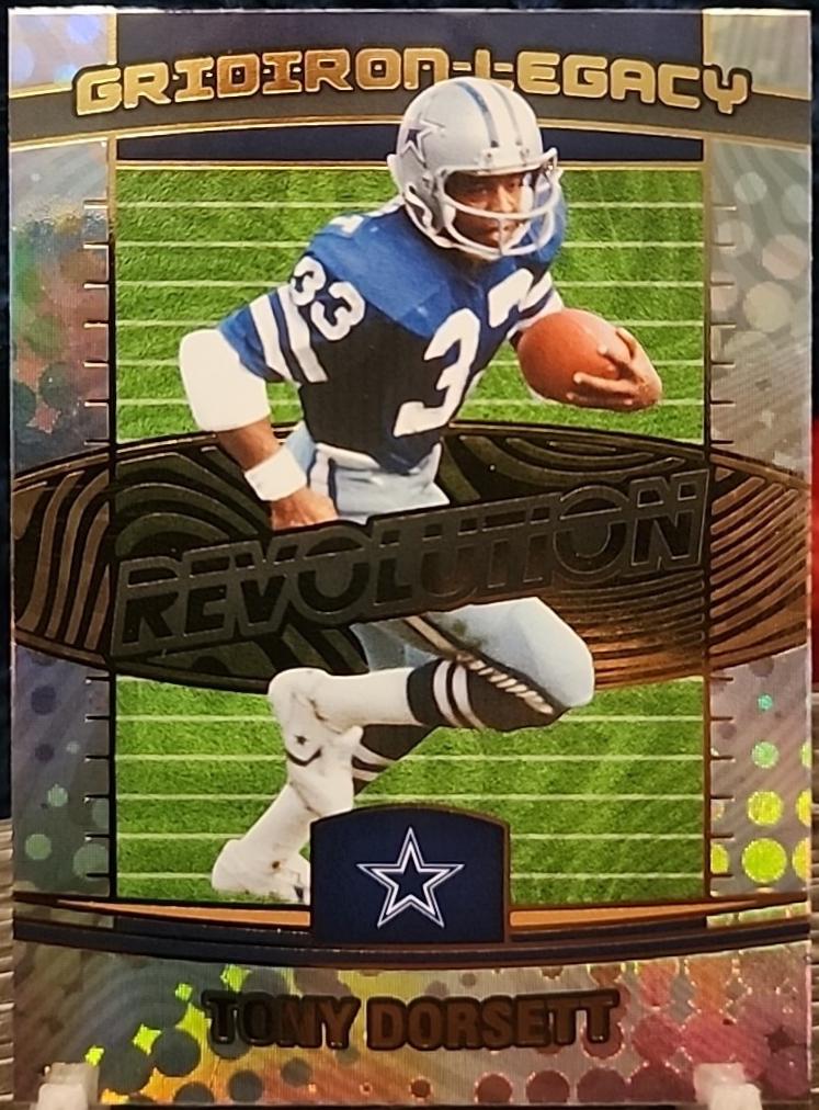 2025 Panini Revolution Gridiron Legacy Tony Dorsett #18 card