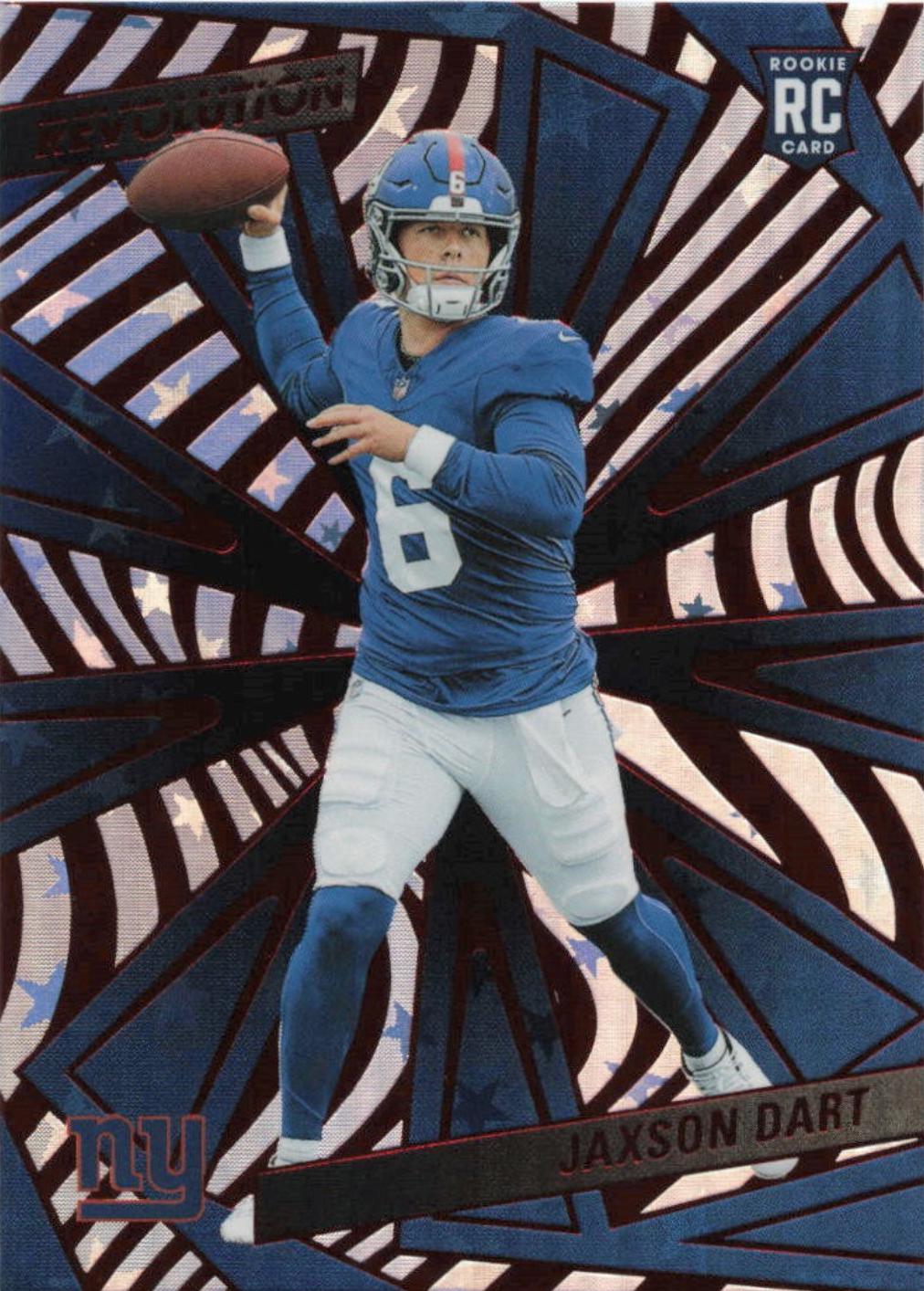2025 Panini Revolution Jaxson Dart [Red Astro] #219 card