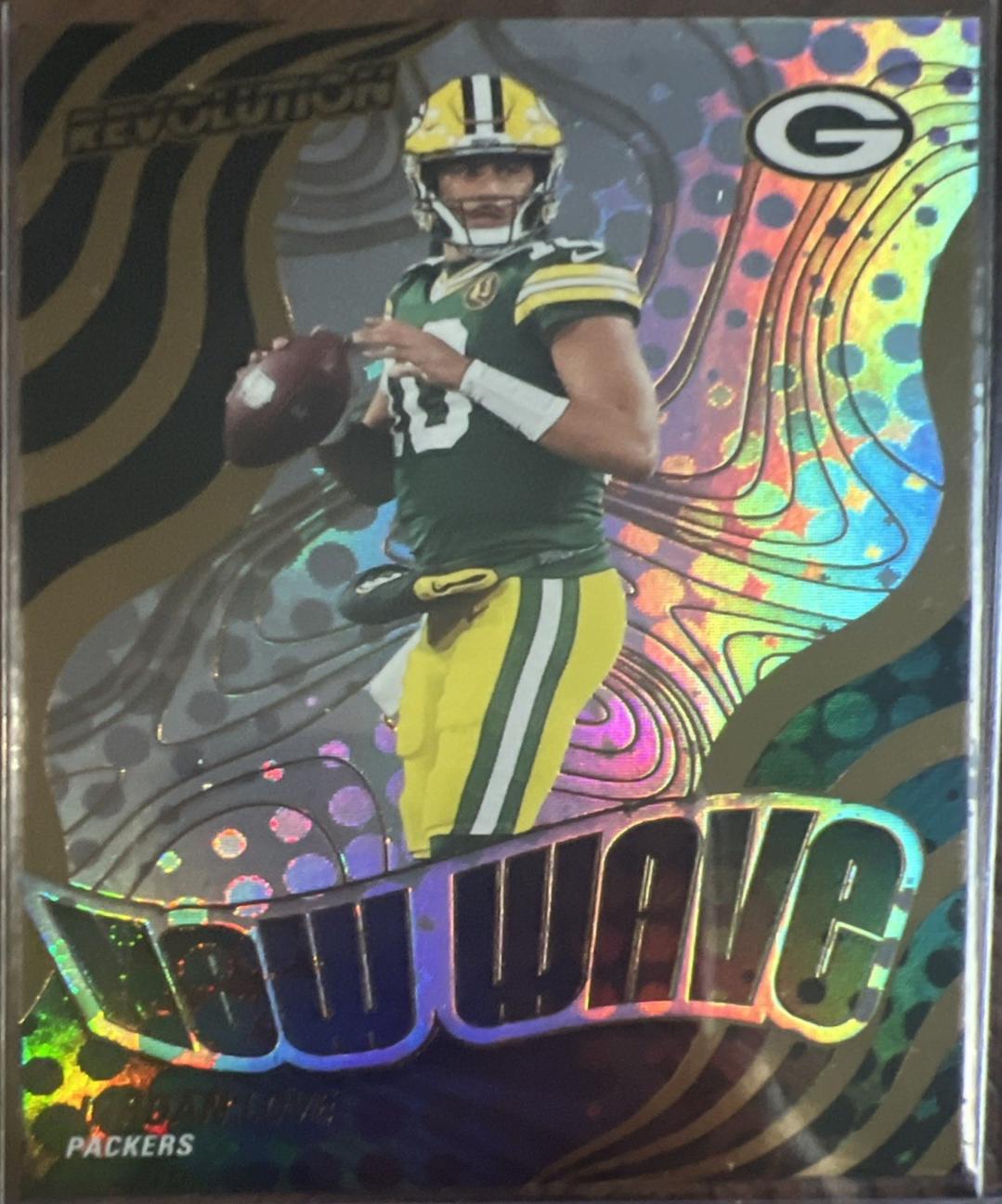 2025 Panini Revolution New Wave Jordan Love #22 card