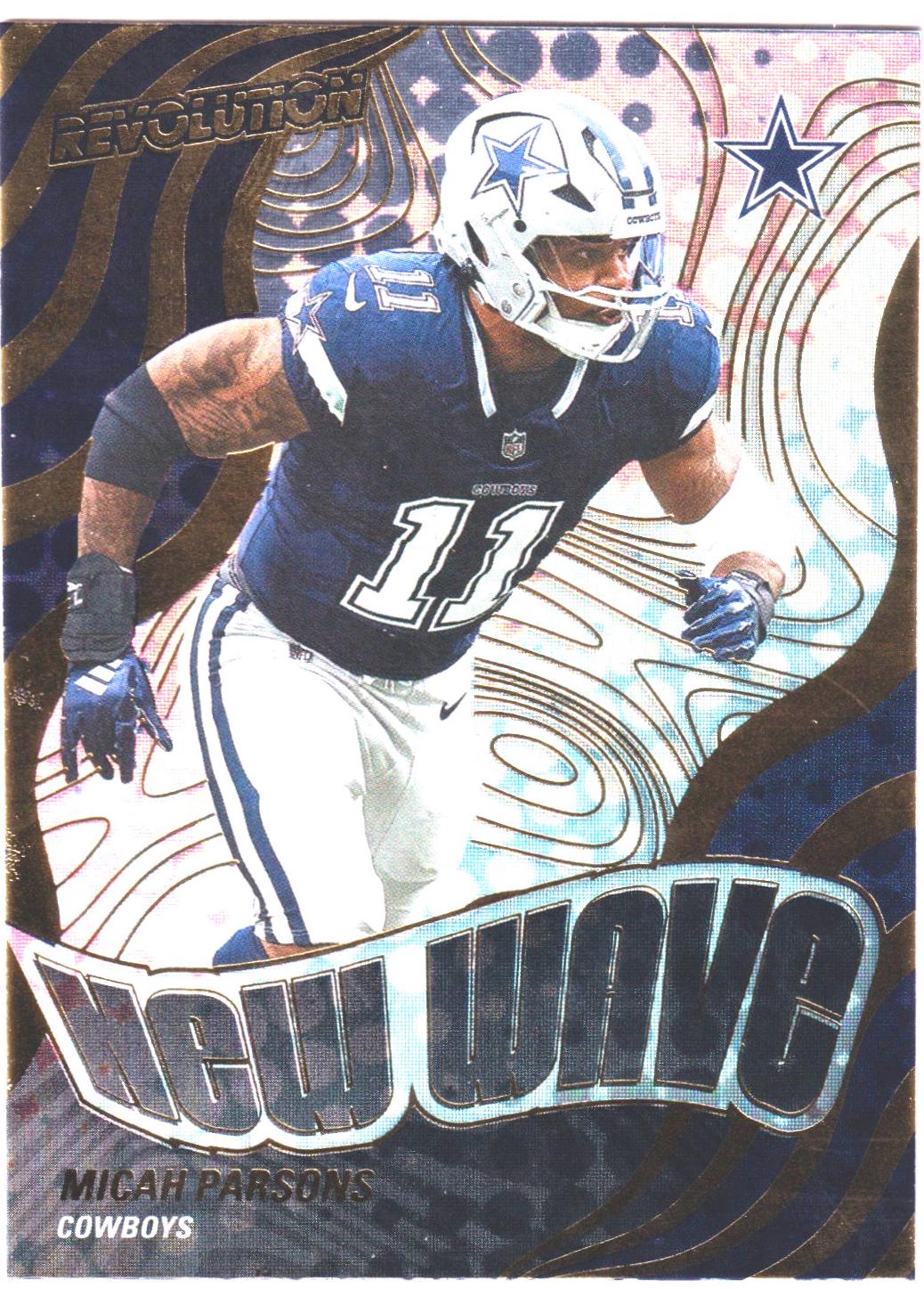 2025 Panini Revolution New Wave Micah Parsons #24 card