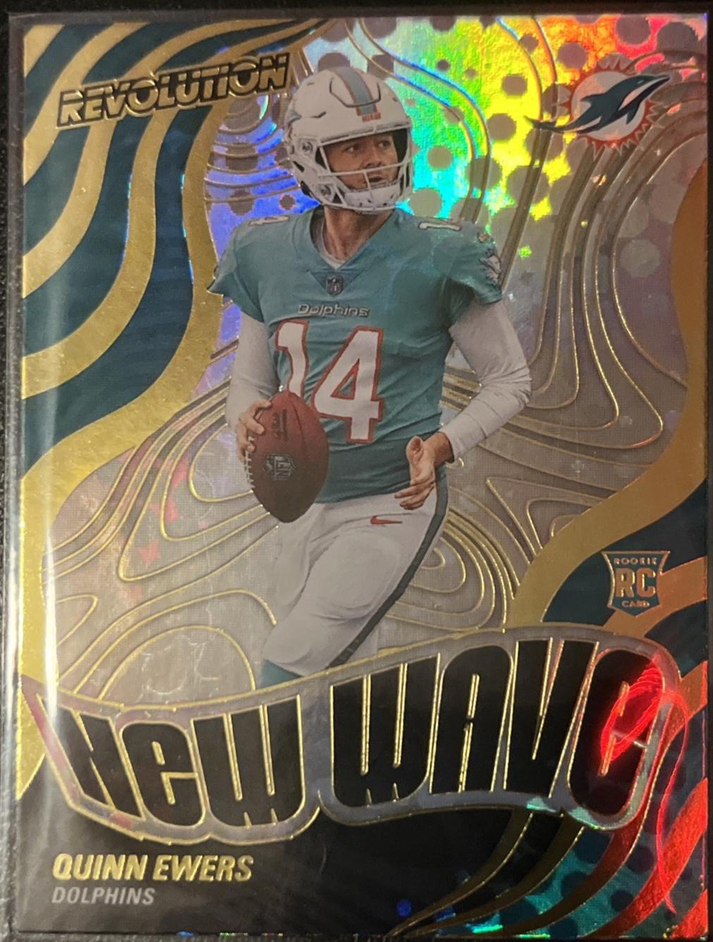 2025 Panini Revolution New Wave Quinn Ewers #9 card