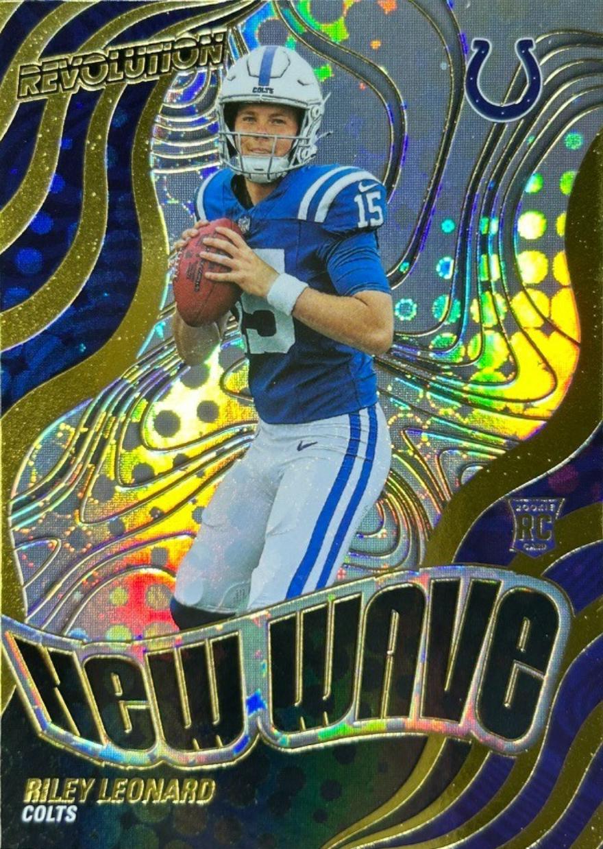 2025 Panini Revolution New Wave Riley Leonard #11 card