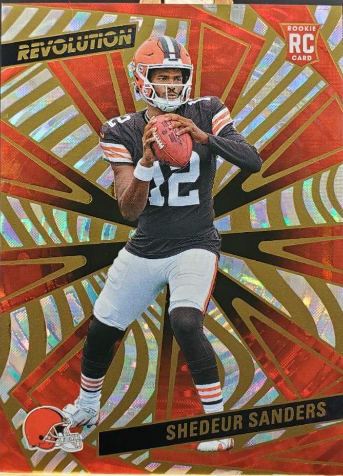 2025 Panini Revolution Shedeur Sanders [Fractal] #239 card