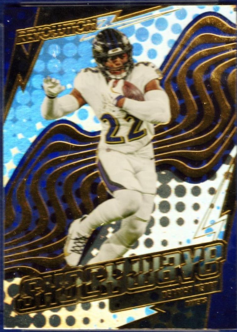 2025 Panini Revolution Shock Wave Derrick Henry #40 card