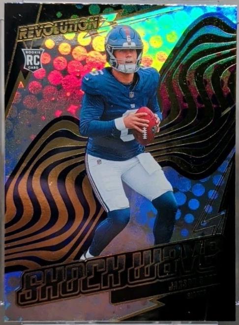 2025 Panini Revolution Shock Wave Jaxson Dart #22 card