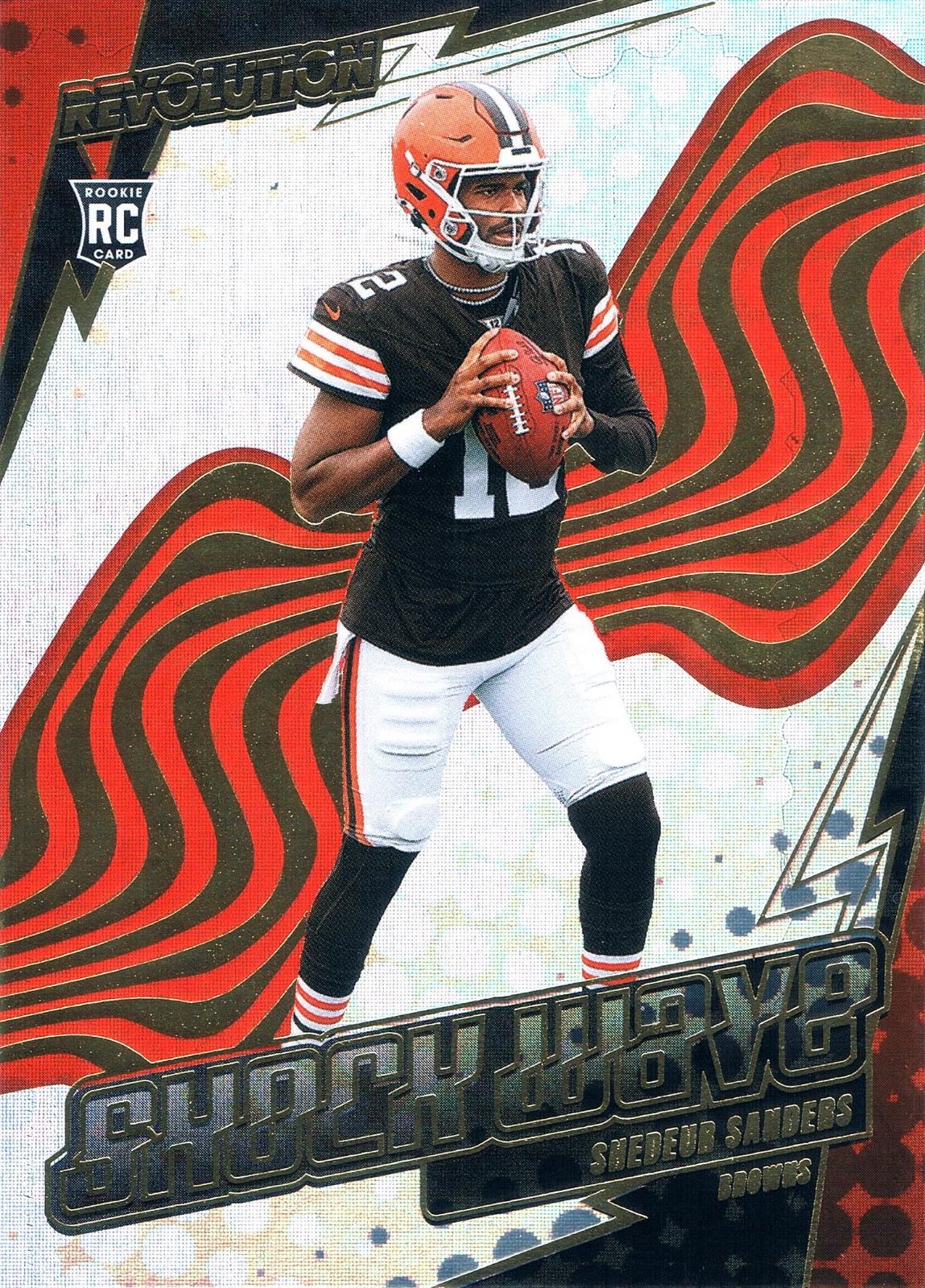 2025 Panini Revolution Shock Wave Shedeur Sanders #42 card
