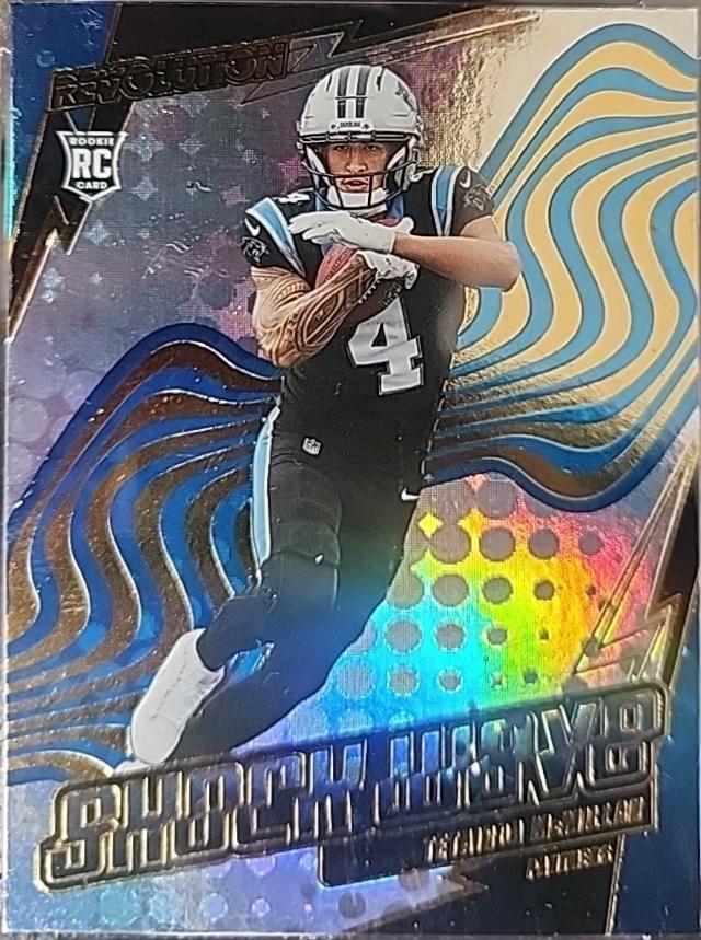 2025 Panini Revolution Shock Wave Tetairoa McMillan #35 card