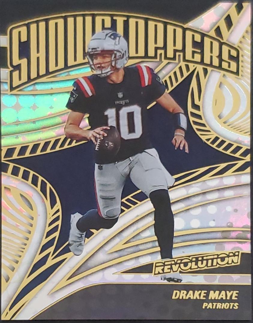 2025 Panini Revolution Showstoppers Drake Maye #15 card