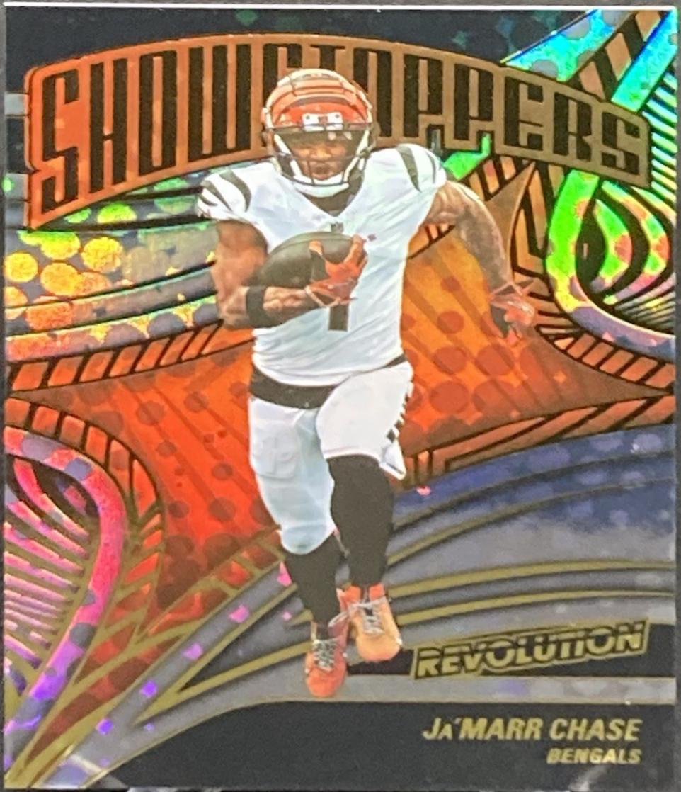2025 Panini Revolution Showstoppers Ja'Marr Chase #1 card