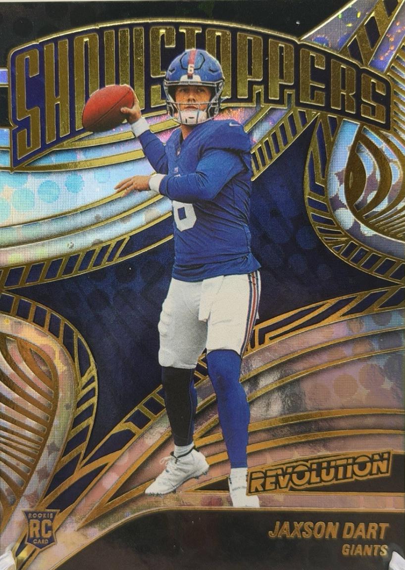 2025 Panini Revolution Showstoppers Jaxson Dart #23 card