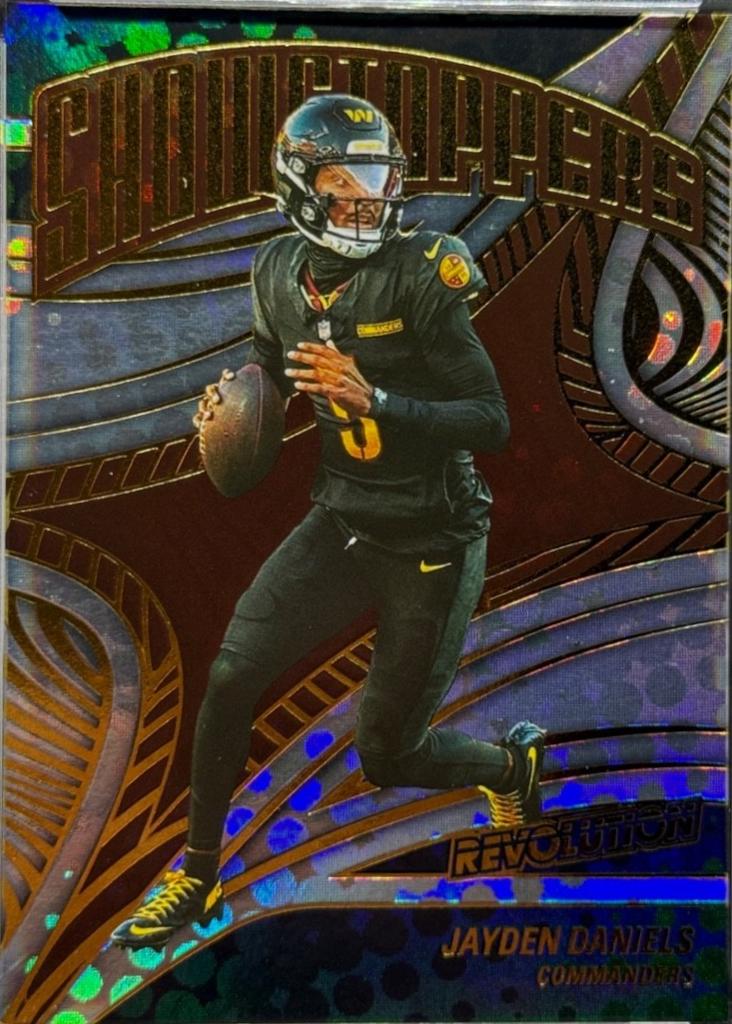 2025 Panini Revolution Showstoppers Jayden Daniels #11 card