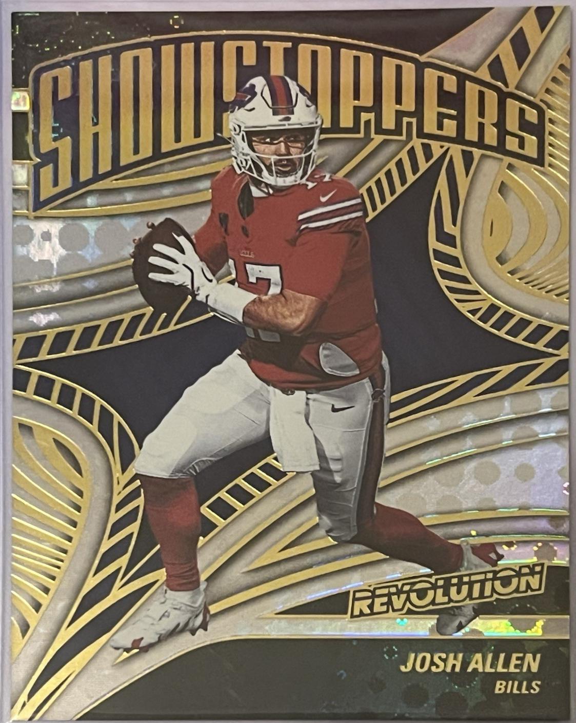 2025 Panini Revolution Showstoppers Josh Allen #3 card