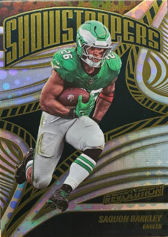 2025 Panini Revolution Showstoppers Saquon Barkley #2 card