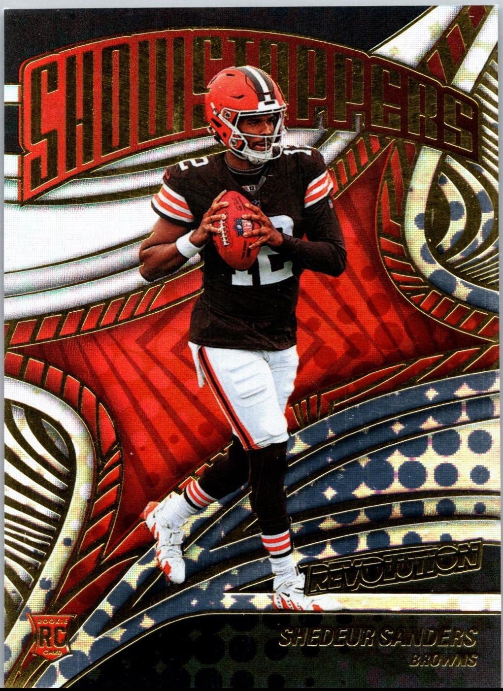 2025 Panini Revolution Showstoppers Shedeur Sanders #20 card
