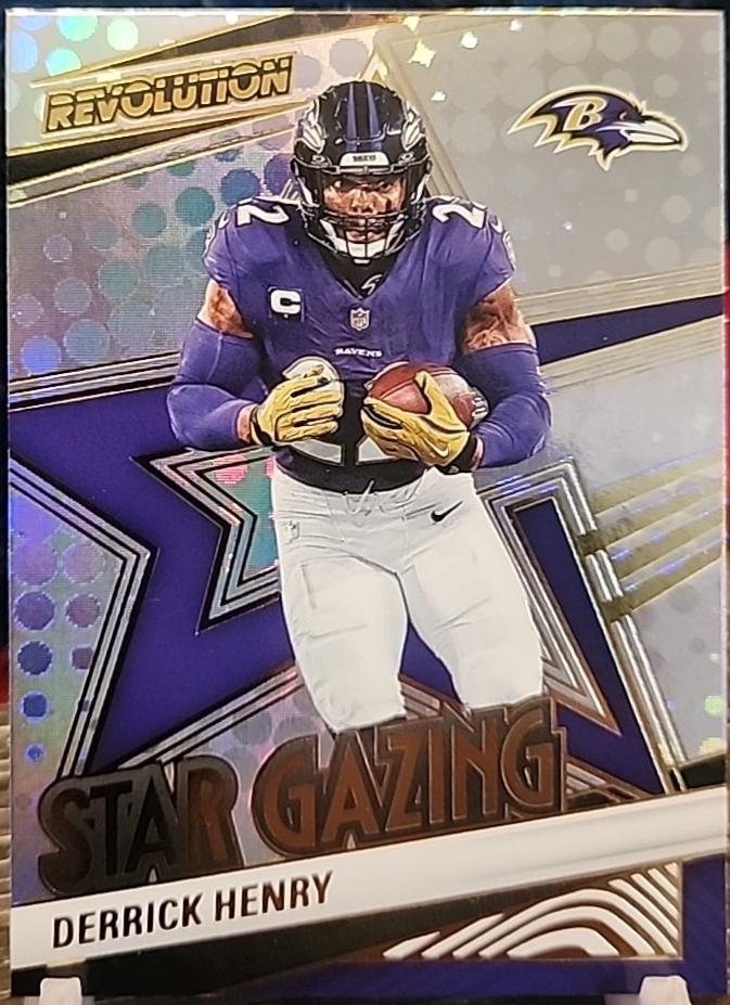 2025 Panini Revolution Star Gazing Derrick Henry #21 card